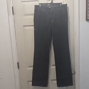 No Label Brown And Black Straight-Leg Pants